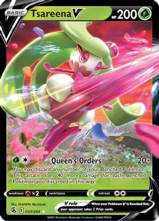 Pokemon: Tsareena V Fusion Strike 021/246 - Near Mint