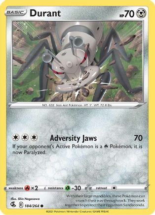 Durant 184/264 - SWSH08 Fusion Strike