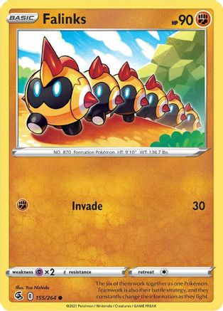Falinks 155/264 - SWSH08 Fusion Strike