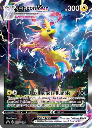 Jolteon VMAX SWSH184/307 - SWSH Sword & Shield Promo Cards Holofoil