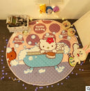 Explosion models Ins cotton car storage mat storage toy mats Round outing children climbing mat storage bag
