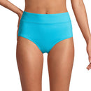Lands End Retro Tummy Slimmer High-Waist Bikini Bottoms