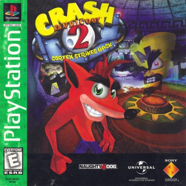 Crash Bandicoot 2: Cortex Strikes Back (Greatest Hits) (PlayStation)