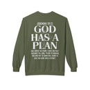God Has a Plan Crewneck Sweatshirt – Jeremiah 29:11 Christian Pullover
