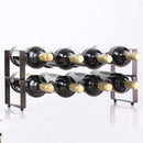 Stackable Wine Bottle Rack Display Shelf