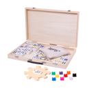 Rustik Deluxe Wood Case: Mexican Train Game