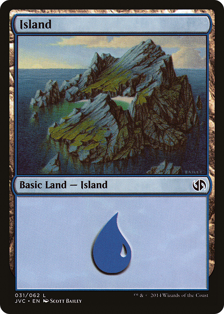 Island (DD3-031) - Duel Decks Anthology: Jace vs. Chandra