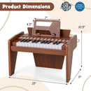 25 Keys Kids Piano Keyboard with Adjustable Speed and Volume