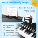 25 Keys Kids Piano Keyboard with Adjustable Speed and Teaching Mode
