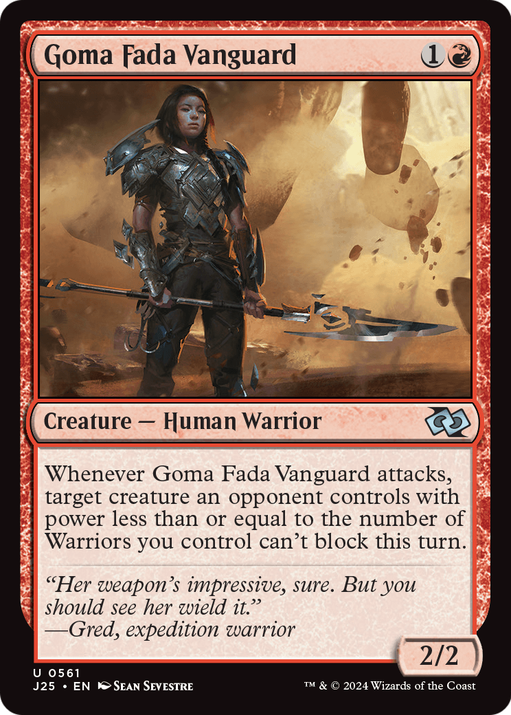 Goma Fada Vanguard (J25-561) - Foundations Jumpstart