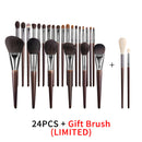 Natural Makeup Brushes Set Eyeshadow Make Up Brush Goat
