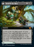 Blex, Vexing Pest // Search for Blex (STX-322) - Strixhaven: School of Mages: (Extended Art)