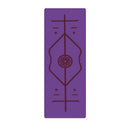 Non Slip TPE Yoga Mat Position Line Beginner