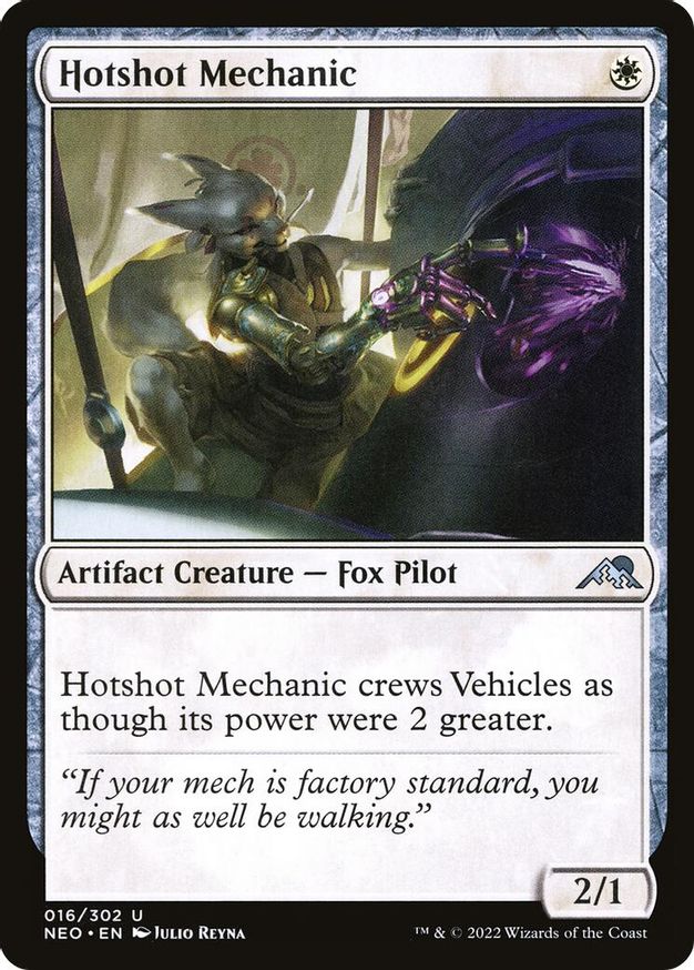 Hotshot Mechanic | 16 | Kamigawa: Neon Dynasty