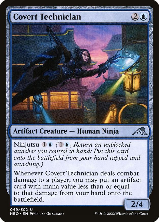 Covert Technician | 49 | Kamigawa: Neon Dynasty