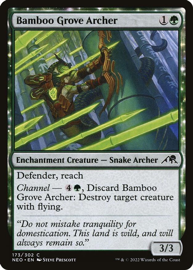 Bamboo Grove Archer | 173 | Kamigawa: Neon Dynasty