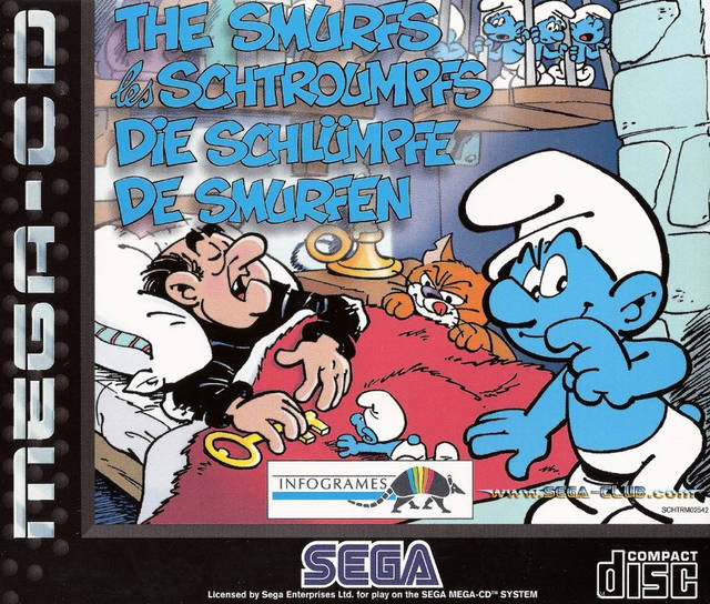 The Smurfs [European Import] (Sega CD)