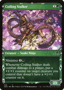 Coiling Stalker (Showcase) | 346 | Kamigawa: Neon Dynasty