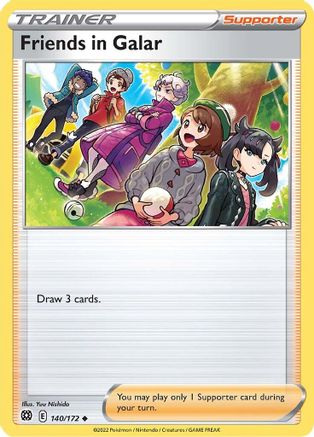 Friends in Galar 140/172 - SWSH09 Brilliant Stars