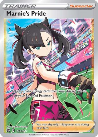 Marnie's Pride (Full Art) 171/172 - SWSH09 Brilliant Stars Holofoil