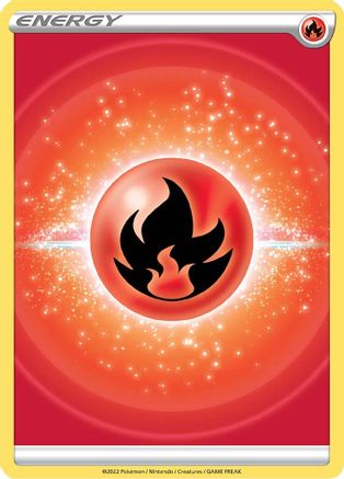 FireEnergy (2022 Unnumbered)  - SWSH09 Brilliant Stars