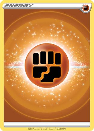 FightingEnergy (2022 Unnumbered)  - SWSH09 Brilliant Stars Reverse Holofoil