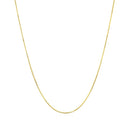 14k Yellow Gold Round Snake Chain 0.7mm