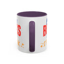 Best Boss Ever Accent Coffee Mug - Perfect Gift for Boss's Day, Office Decor, Motivational Drinkware, Fun Coffee Cup