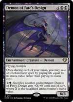 Demon of Fate's Design (CMM-731) - Commander Masters: (enchantment)