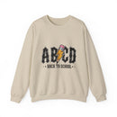 Back to School Crewneck Sweatshirt, Unisex Sweatshirt, Lightweight Sweater, School Apparel, Teacher Gift, Trendy Fashion