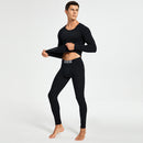 Thermal Underwear Knitted Cotton Stretchy Close-fitting Autumn Clothes And Pants
