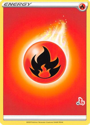 FireEnergy (# Cinderace Stamped)  - Battle Academy 2022