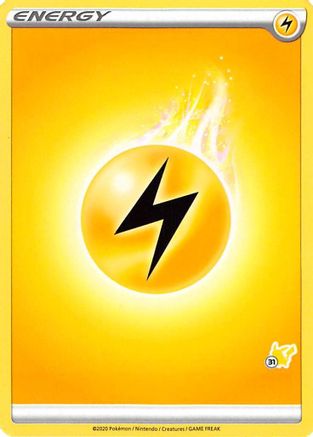 Lightning Energy (# Pikachu Stamped)  - Battle Academy 2022