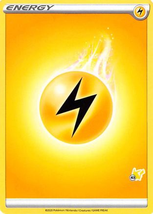 Lightning Energy (# Pikachu Stamped)  - Battle Academy 2022