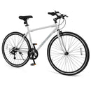26 Inch Mountain Bike Adjustable with 6-Speed and All-terrain Rubber Wheels