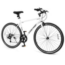 26 Inch Mountain Bike Adjustable with 6-Speed and All-terrain Rubber Wheels