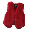 Womens Winter Wool Fur Warm Vest