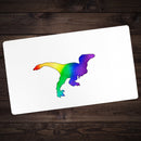 Rainbow Galaxy Raptor Playmat