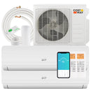 27000 BTU 2 Zone 19 SEER2 Mini Split AC with Heat Pump
