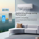 27000 BTU 2 Zone 19 SEER2 Mini Split AC with Heat Pump