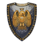 Golden Eagle Knight Foam Shield