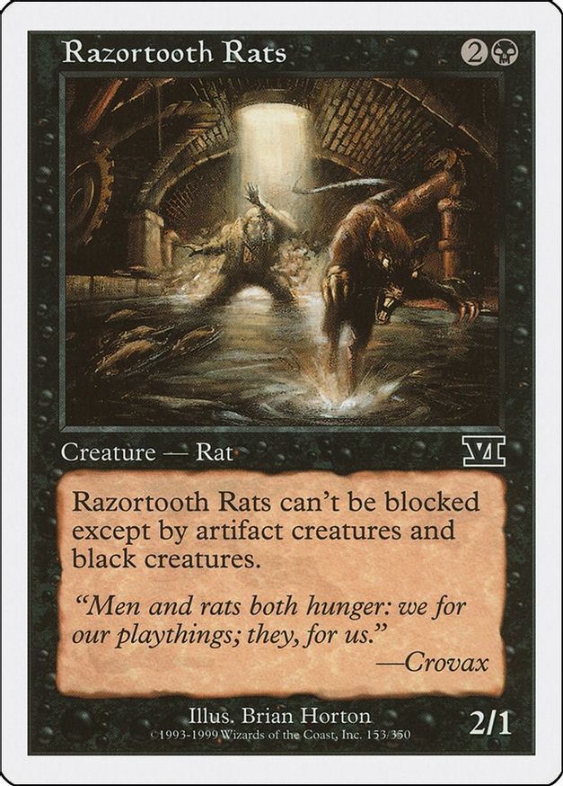 Razortooth Rats | 153 | Classic Sixth Edition