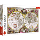 2000 Piece Jigsaw Puzzles, New Land Puzzle, Earth Puzzle, Historical Puzzle, Old World Puzzle, Adult Puzzles, Trefl 27095