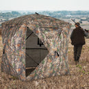 270¬∞ See Through Hunting Blind Tent with Silent Magnetic Door