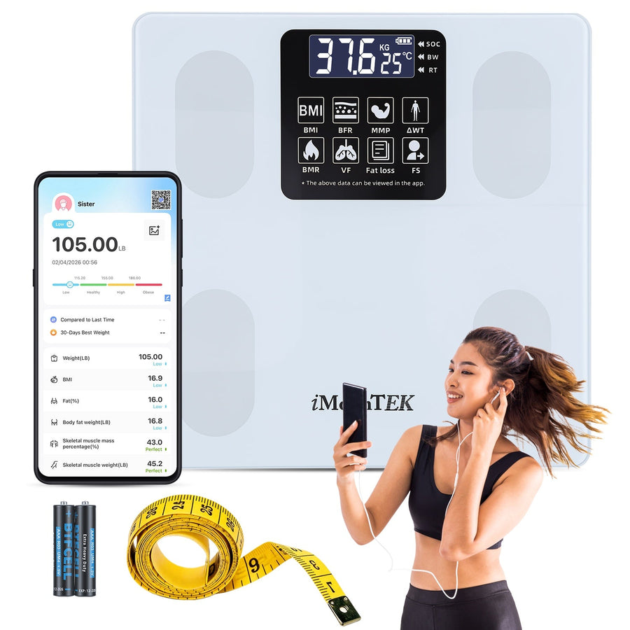 Smart Body Weight Scale with App Sync & Body Composition