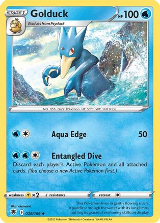 Golduck 029/189 - SWSH10 Astral Radiance