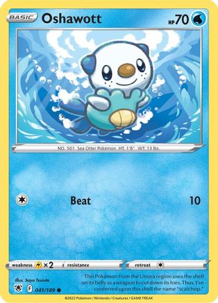 Oshawott 041/189 - SWSH10 Astral Radiance