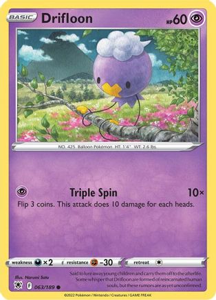 Drifloon 063/189 - SWSH10 Astral Radiance
