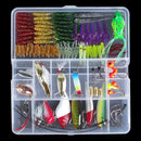 Freshwater Soft Bait Lure Set - Mino, VIB, Sequins