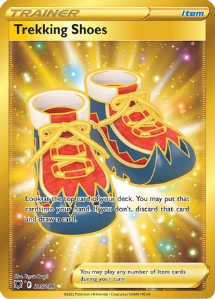 Trekking Shoes (Secret) 215/189 - SWSH10 Astral Radiance Holofoil